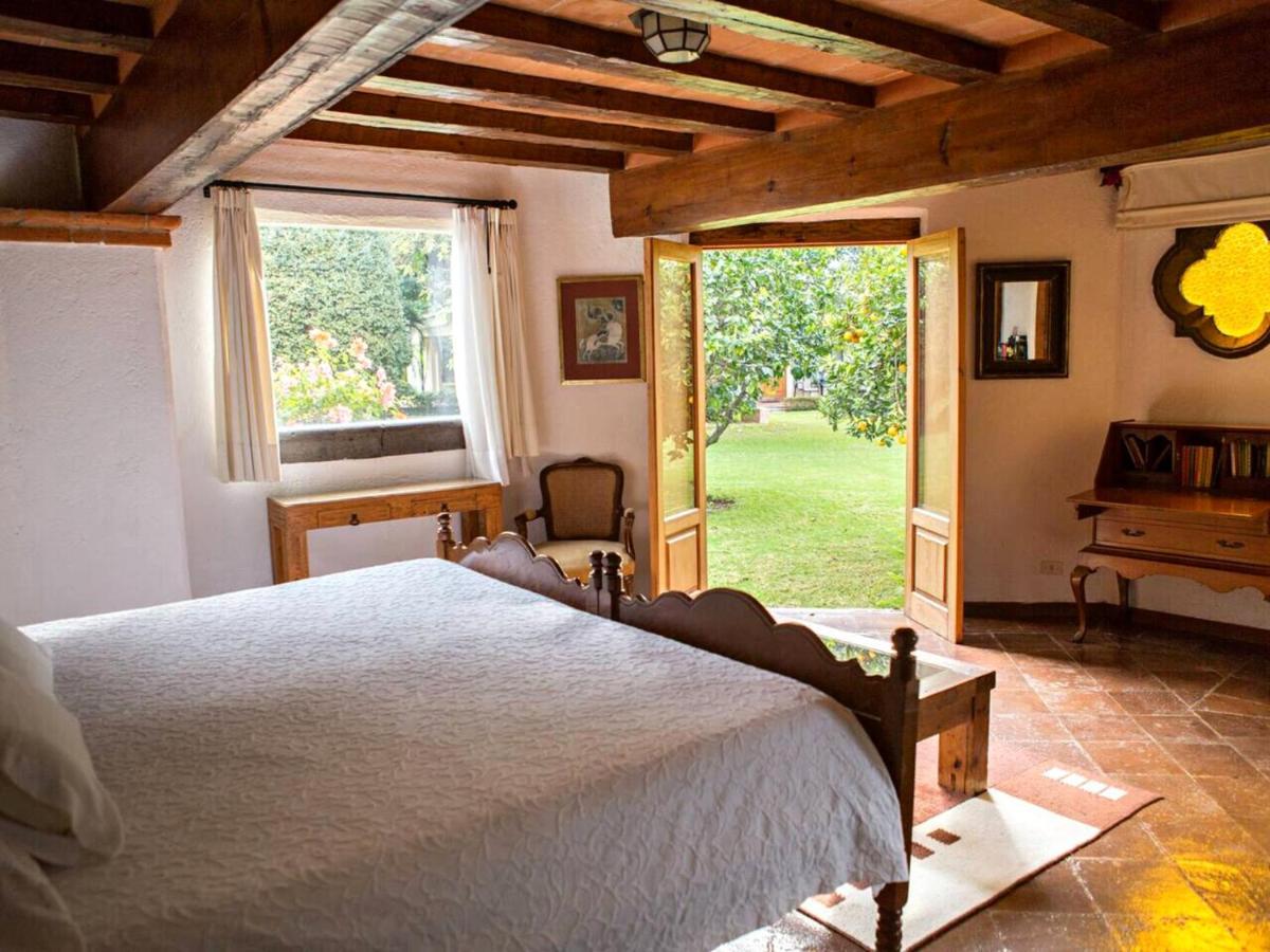 Casa Bugambilia, Un Pequeño Hotel en Tepoztlán Exterior foto