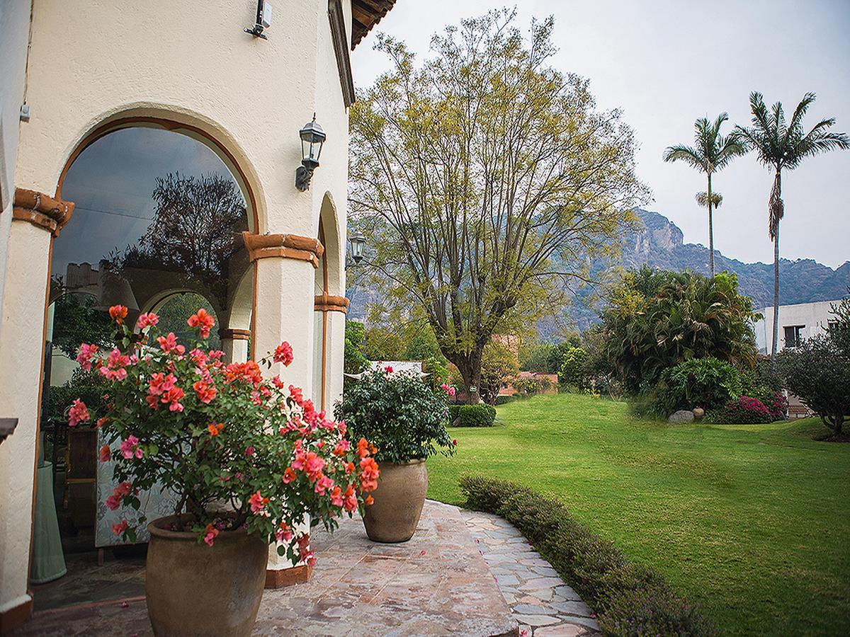 Casa Bugambilia, Un Pequeño Hotel en Tepoztlán Exterior foto